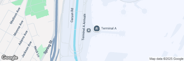 Google Maps Newark Airport (EWR), 132 Carson Road Terminal A, Newark, NJ 07114, United States of America